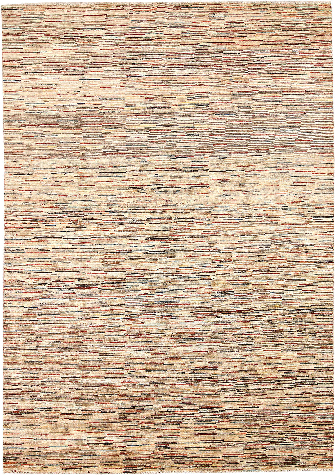 Bisque Gabbeh 5' 7 x 7' 10 - No. 63121 - ALRUG Rug Store