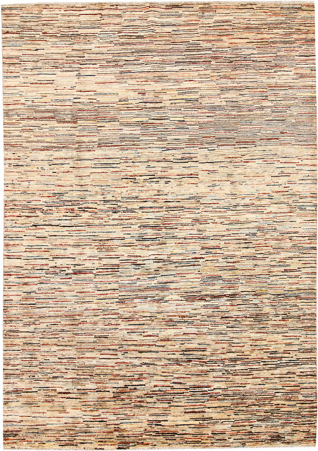 Bisque Gabbeh 5' 7 x 7' 10 - No. 63121 - ALRUG Rug Store