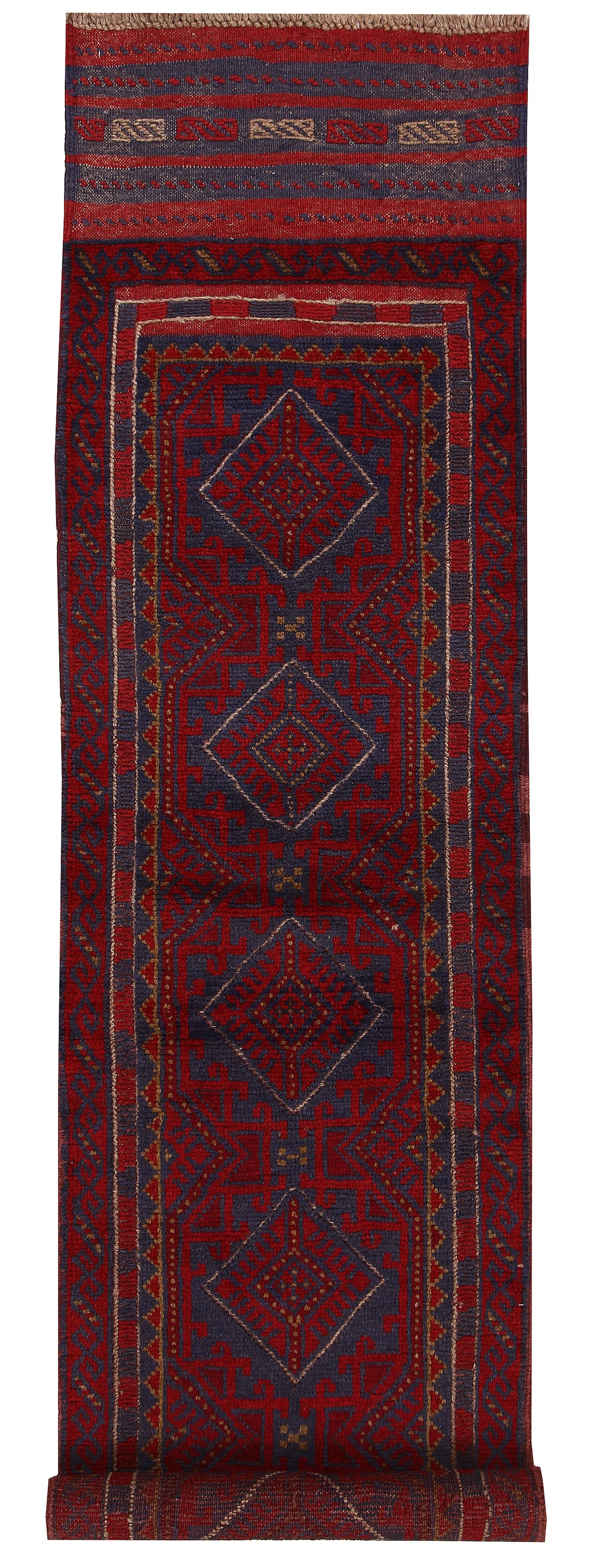 Firebrick Mashwani 2' x 8' 4 - No. 63147 - ALRUG Rug Store