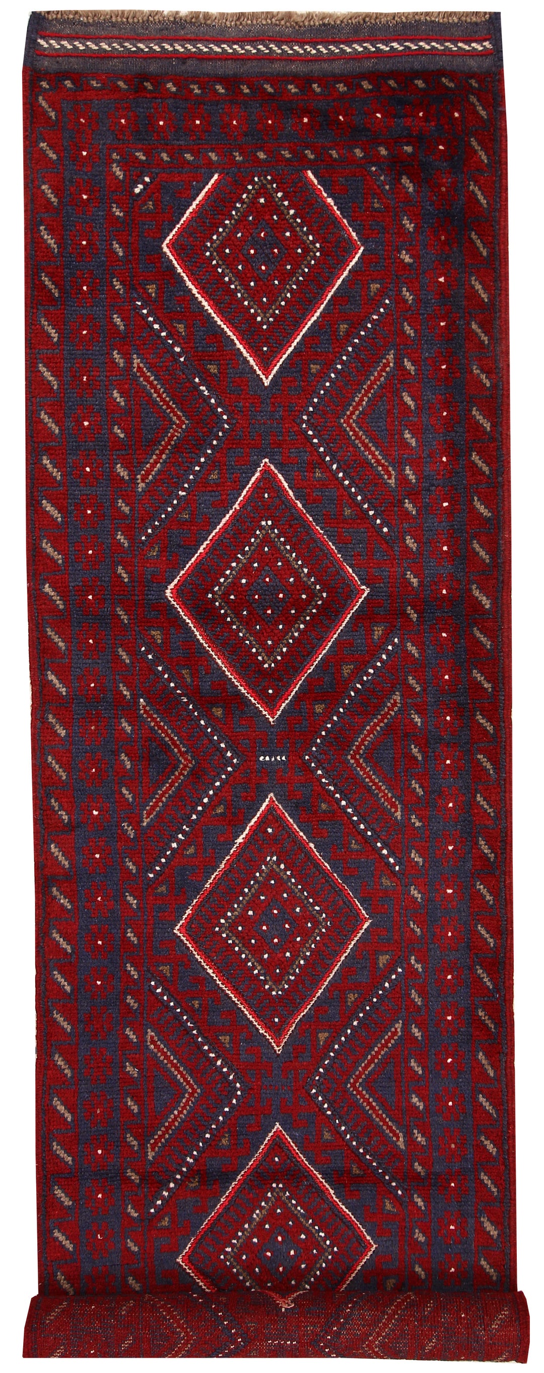 Firebrick Mashwani 2' 4 x 8' 6 - No. 63149 - ALRUG Rug Store