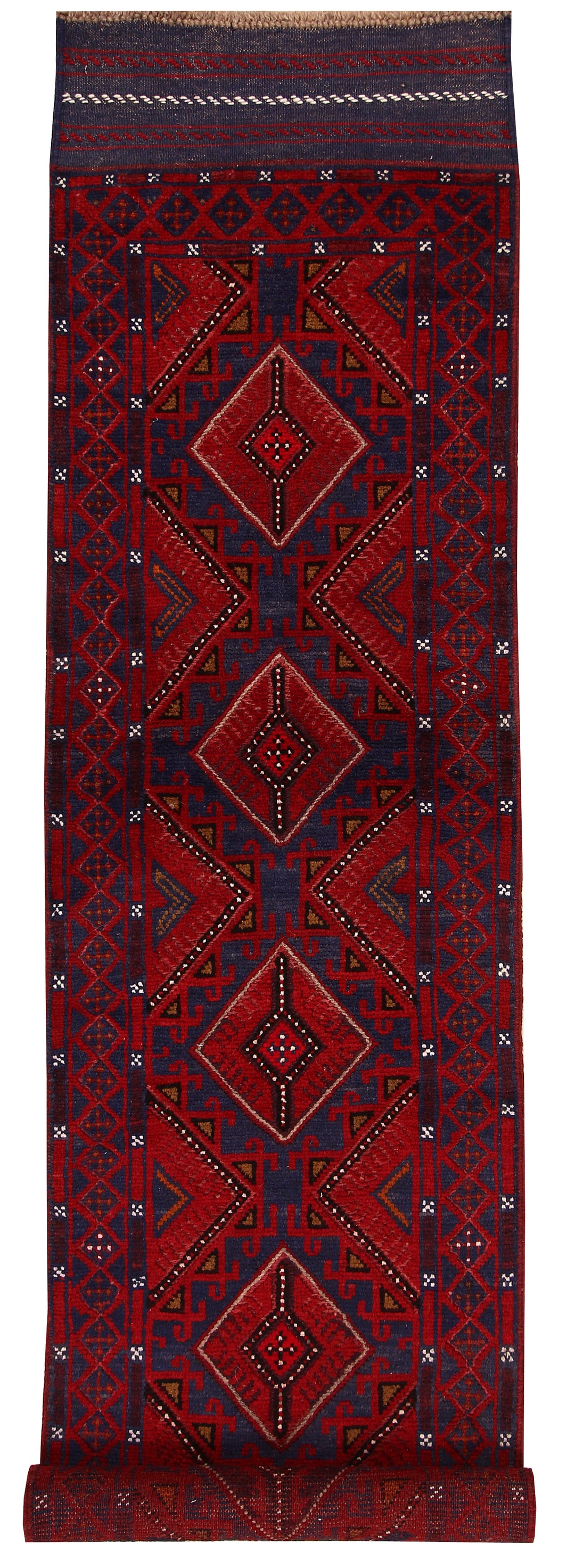 Firebrick Mashwani 2' 1 x 8' 5 - No. 63151 - ALRUG Rug Store