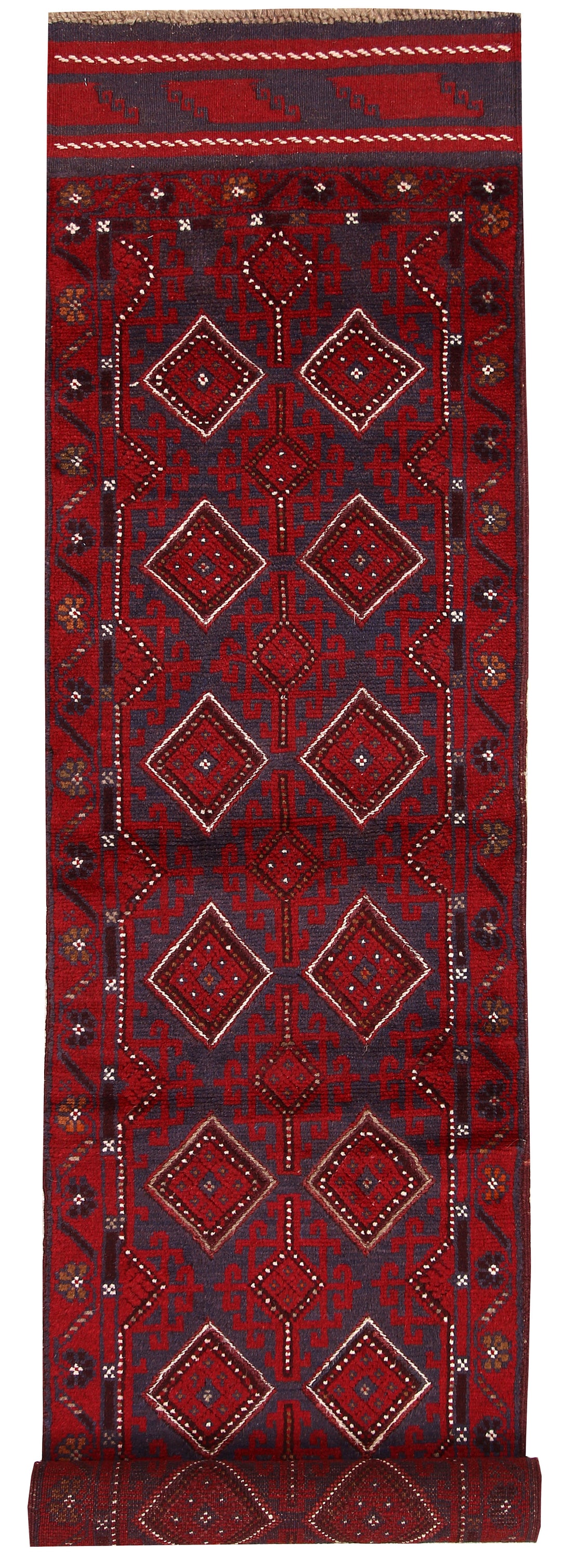 Firebrick Mashwani 2' 1 x 8' 8 - No. 63152 - ALRUG Rug Store