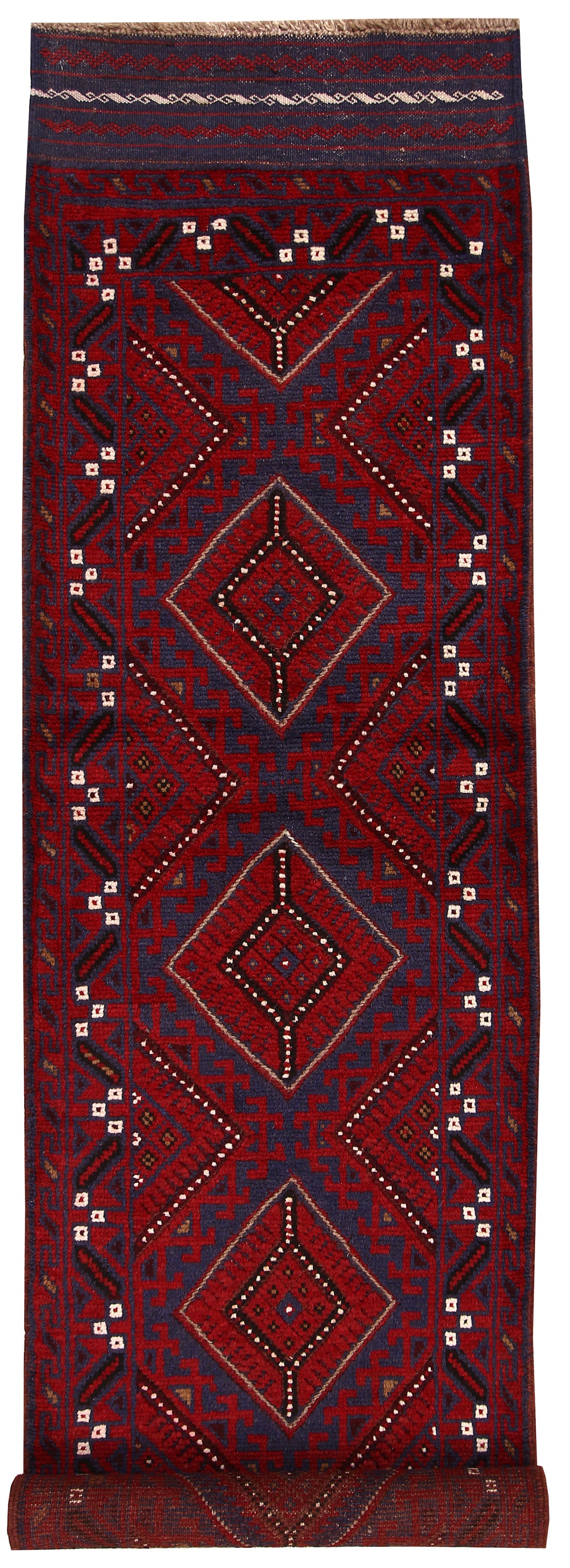 Firebrick Mashwani 2' 1 x 8' 6 - No. 63154 - ALRUG Rug Store