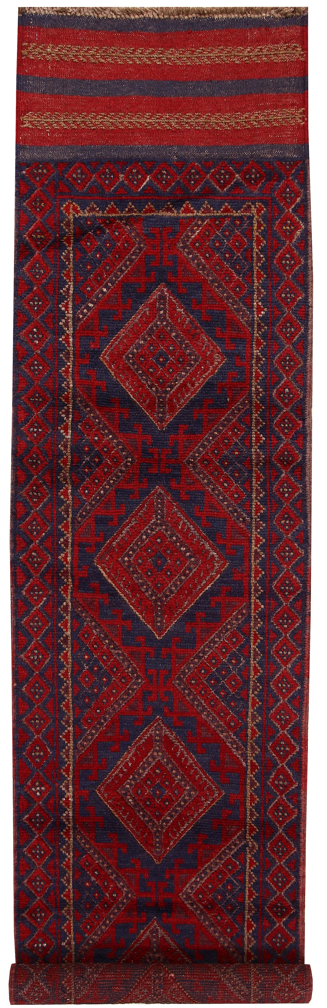 Firebrick Mashwani 2' x 8' 1 - No. 63155 - ALRUG Rug Store