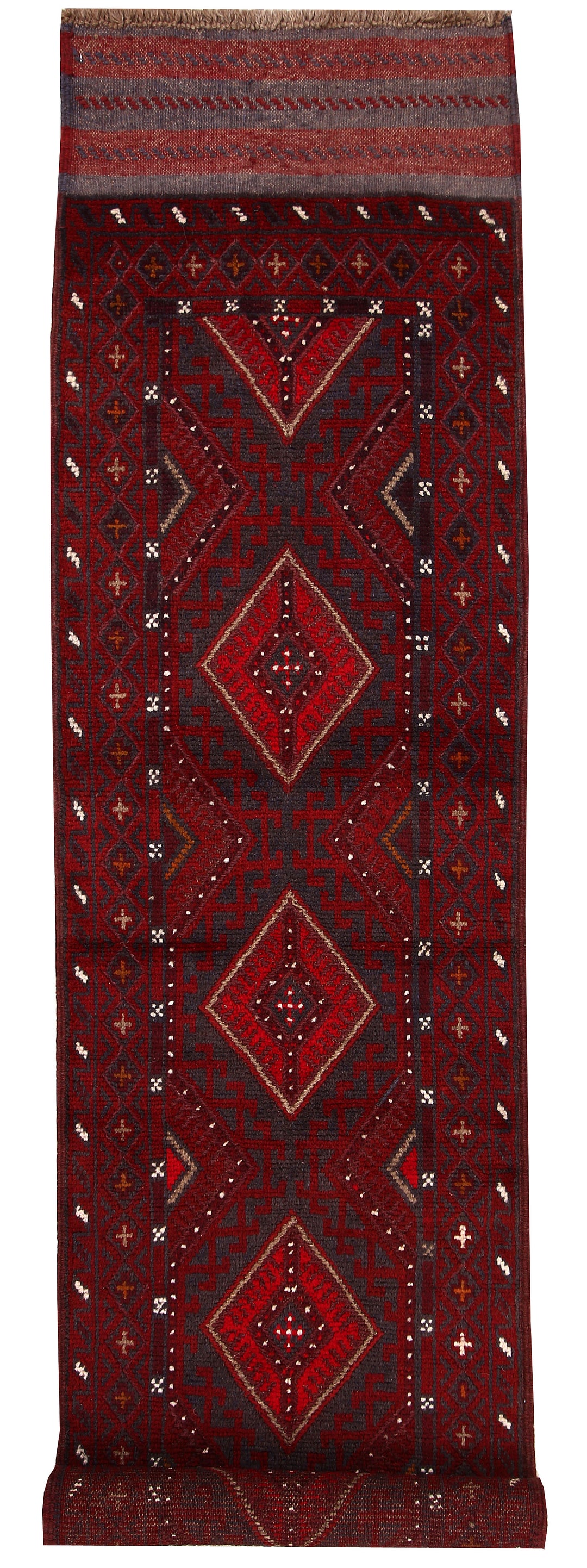 Firebrick Mashwani 2' x 8' 9 - No. 63157 - ALRUG Rug Store