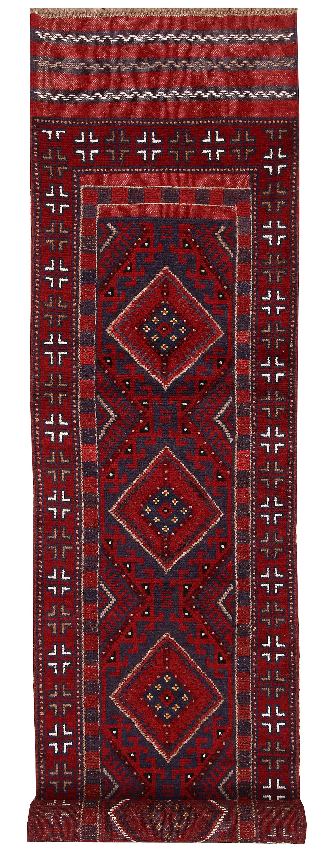 Firebrick Mashwani 2' 1 x 8' 10 - No. 63160 - ALRUG Rug Store
