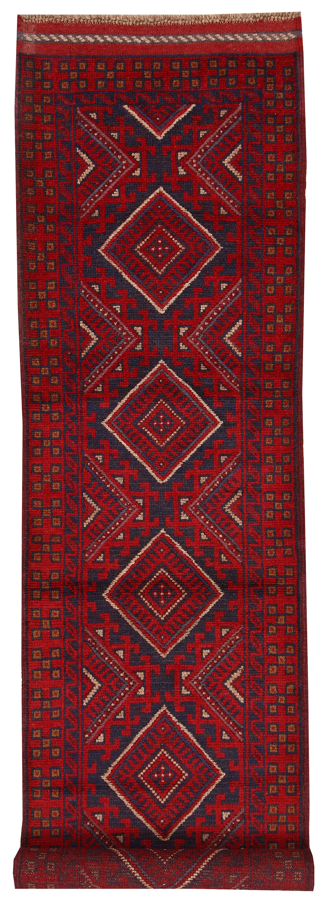 Firebrick Mashwani 2' 2 x 8' 3 - No. 63161 - ALRUG Rug Store