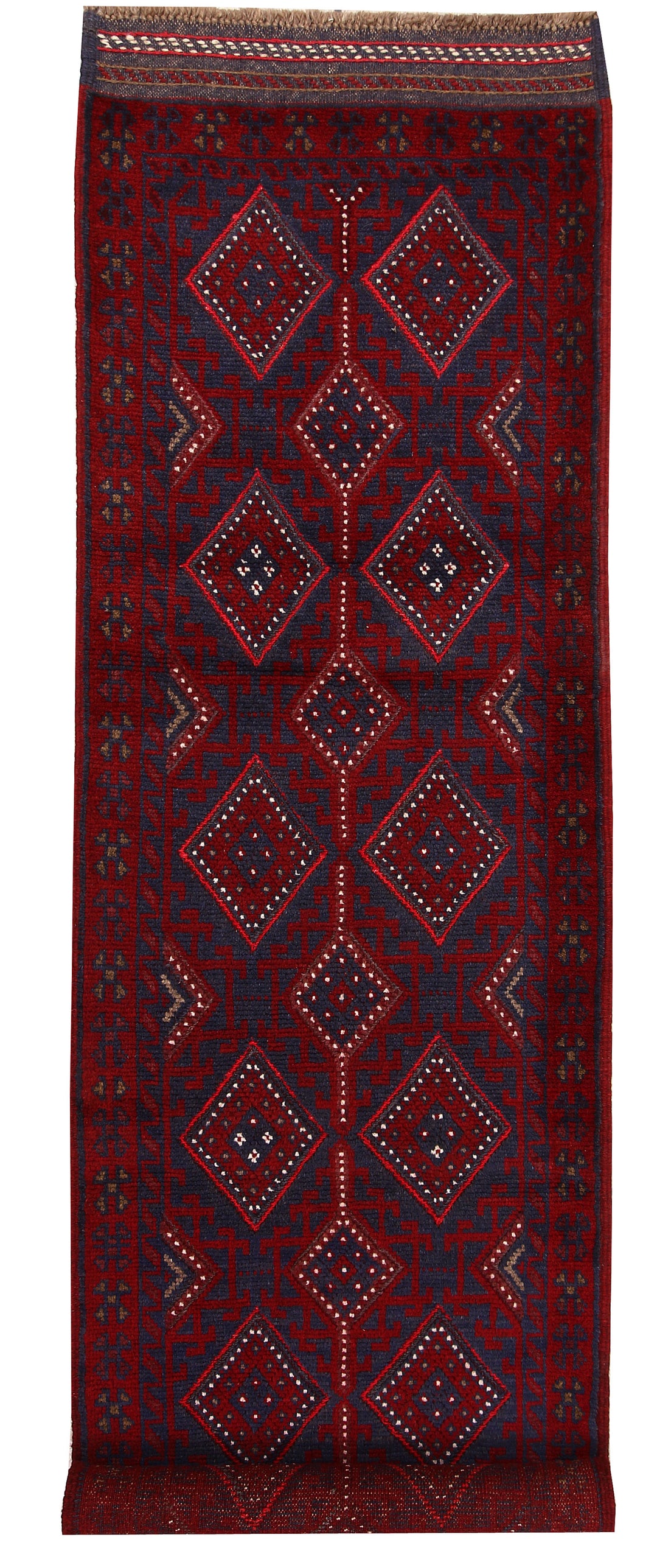 Firebrick Mashwani 2' 2 x 8' 2 - No. 63165 - ALRUG Rug Store