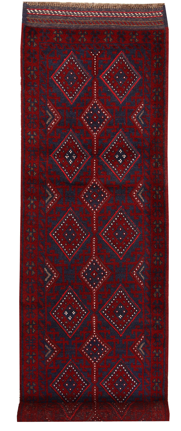 Firebrick Mashwani 2' 2 x 8' 2 - No. 63165 - ALRUG Rug Store