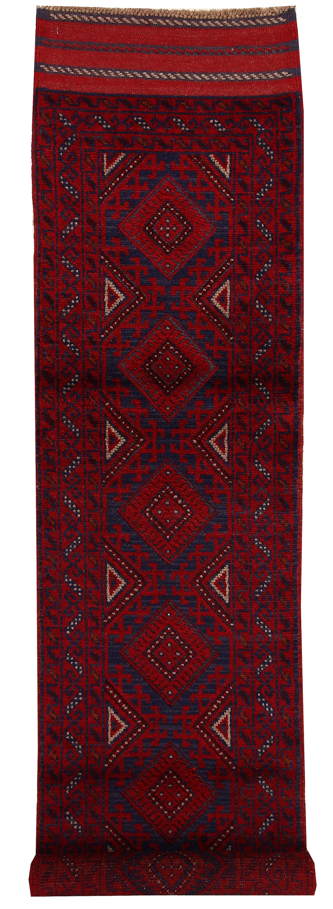 Firebrick Mashwani 2' x 8' - No. 63175 - ALRUG Rug Store