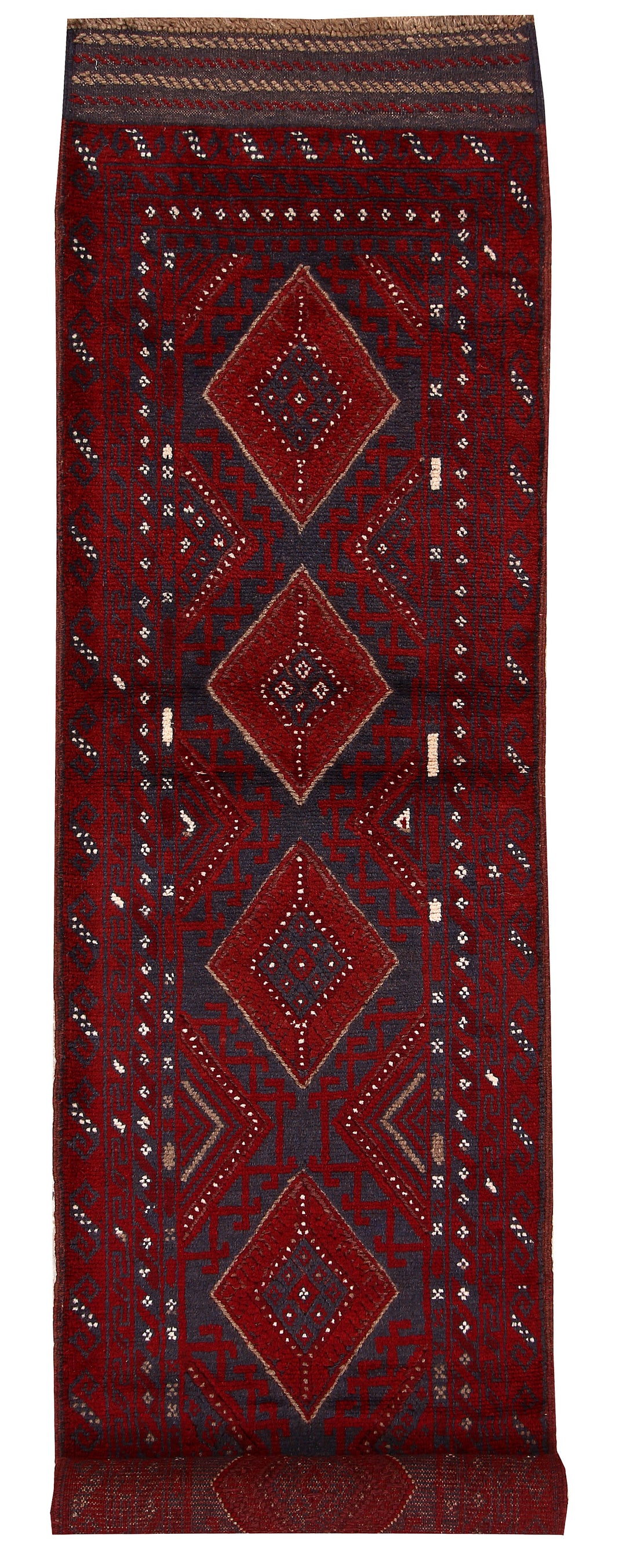 Firebrick Mashwani 2' 2 x 8' 6 - No. 63176 - ALRUG Rug Store