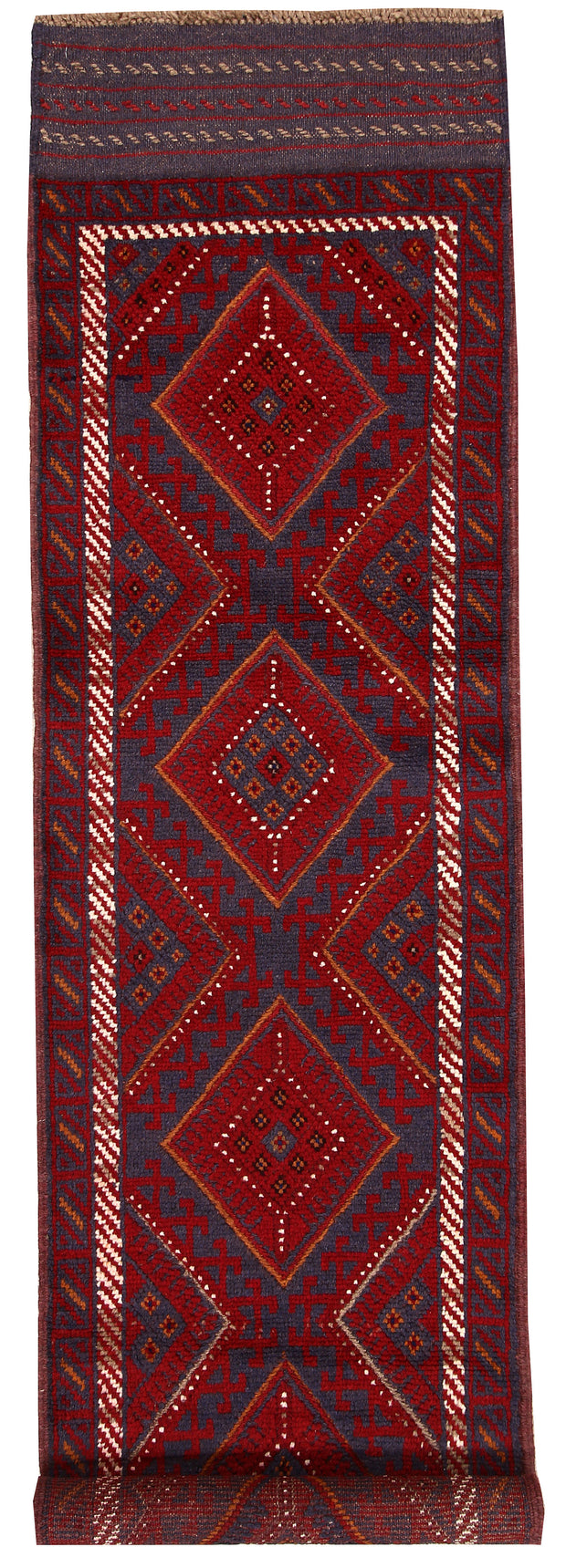 Firebrick Mashwani 2' x 8' - No. 63186 - ALRUG Rug Store