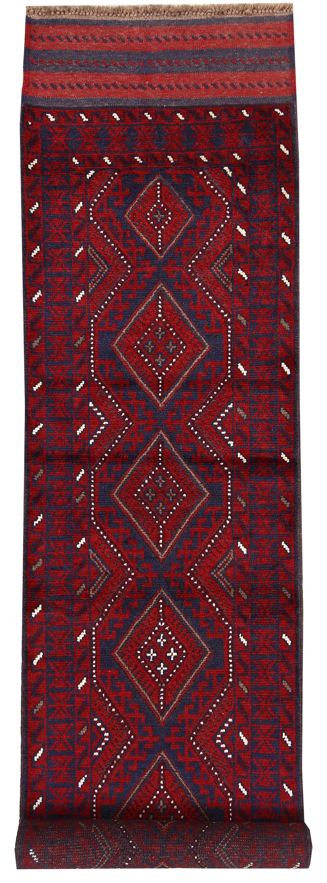 Firebrick Mashwani 2' 1 x 8' 11 - No. 63188 - ALRUG Rug Store