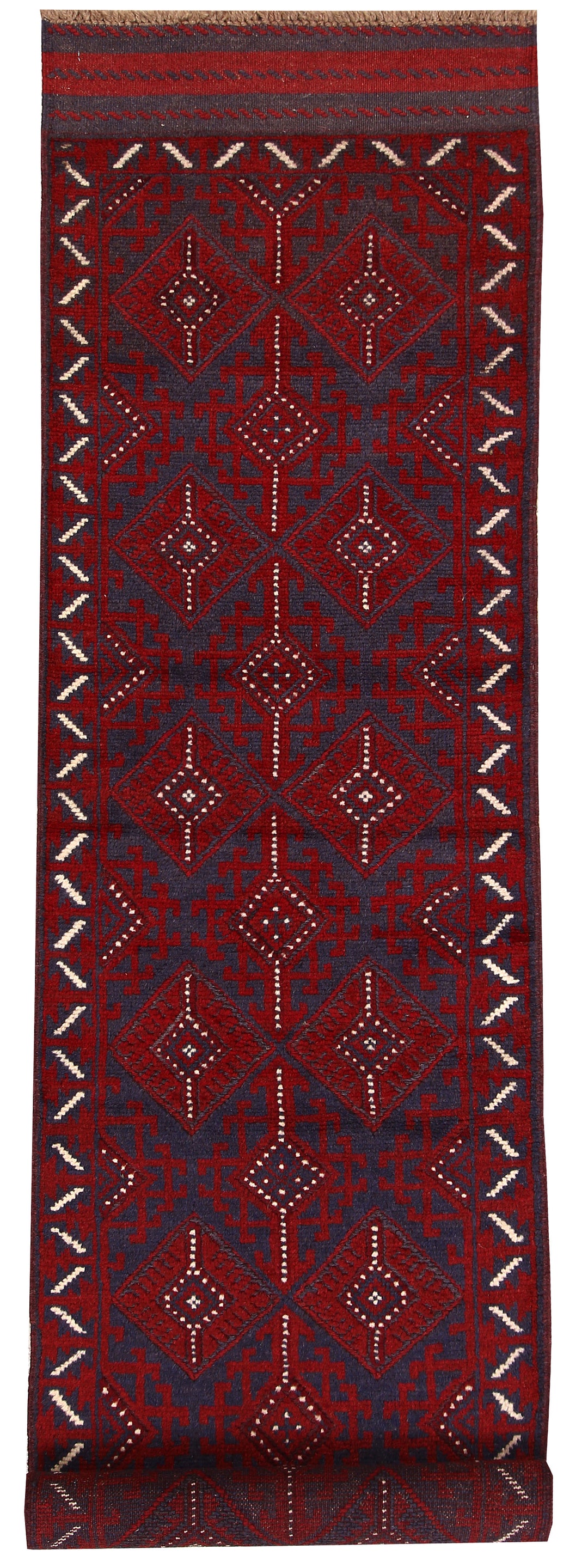 Firebrick Mashwani 2' x 8' 7 - No. 63189 - ALRUG Rug Store