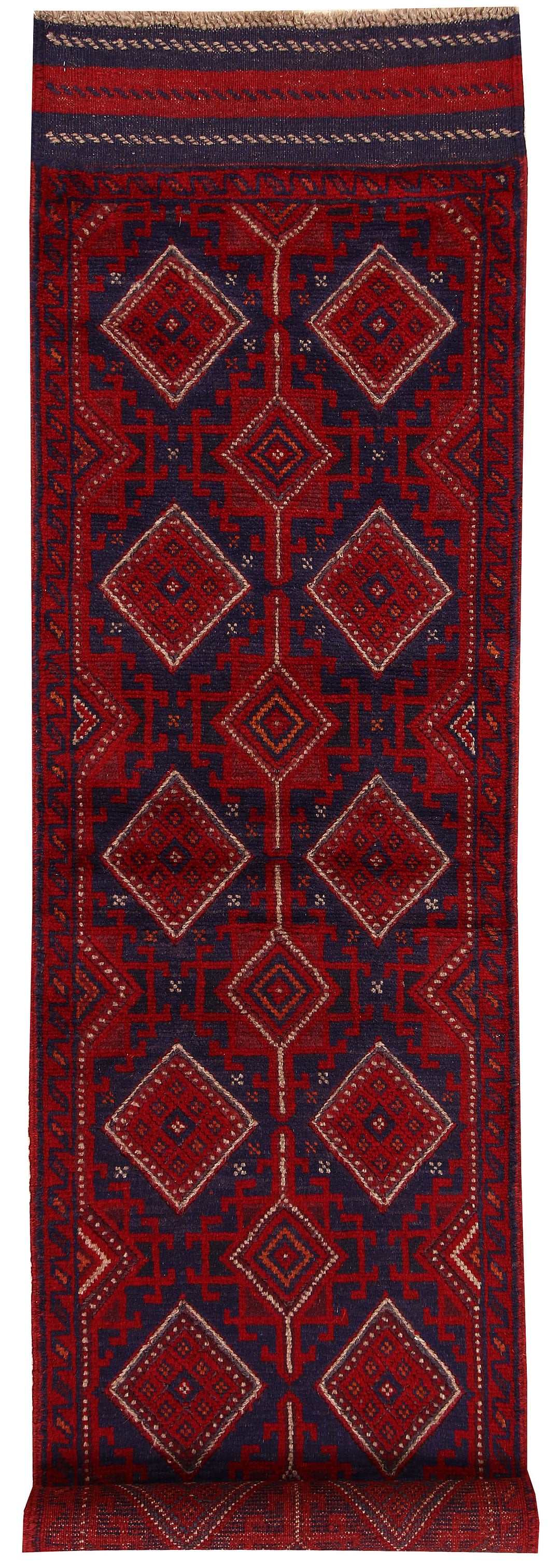 Firebrick Mashwani 2' x 8' - No. 63191 - ALRUG Rug Store