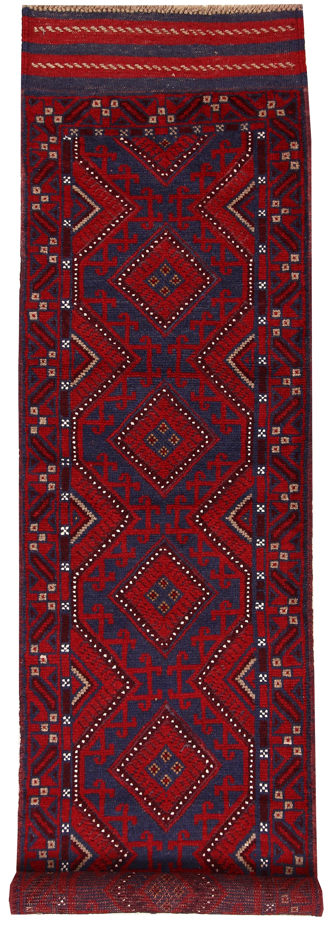 Firebrick Mashwani 2' 1 x 7' 11 - No. 63192 - ALRUG Rug Store