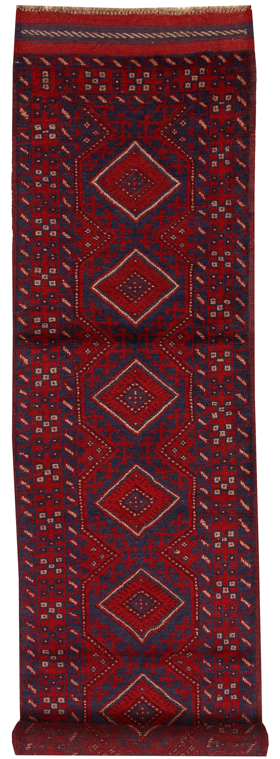 Firebrick Mashwani 2' 1 x 8' 2 - No. 63193 - ALRUG Rug Store