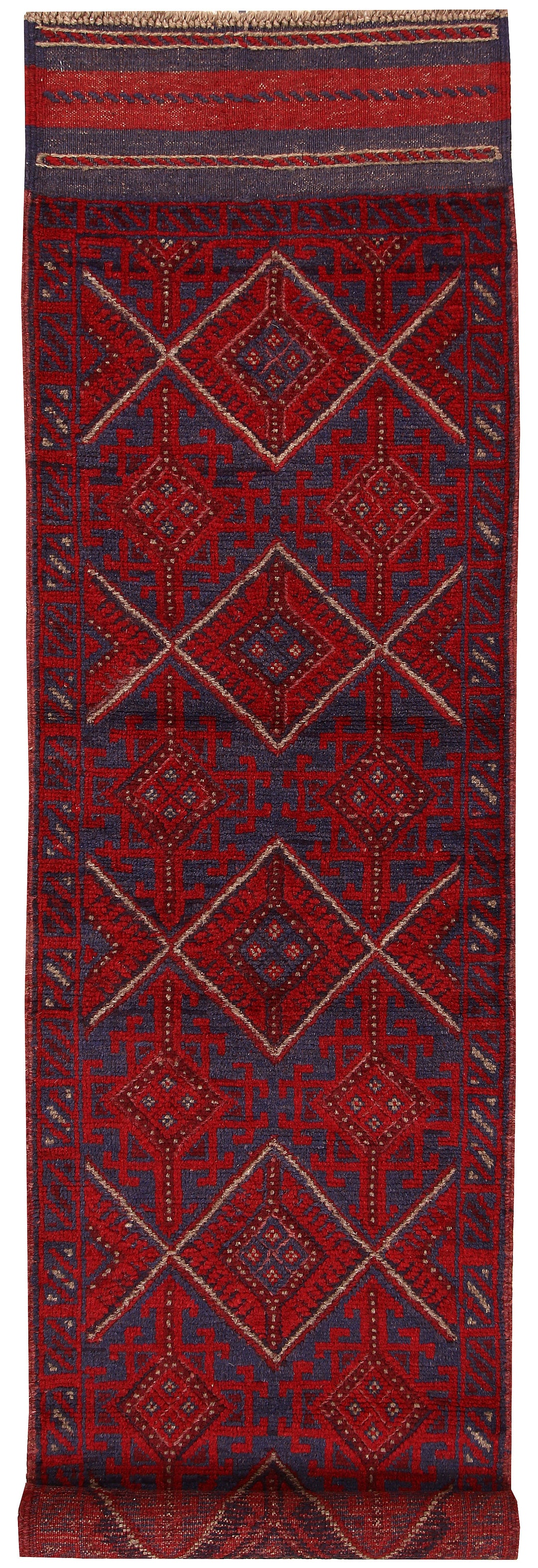 Firebrick Mashwani 2' x 7' 10 - No. 63197 - ALRUG Rug Store