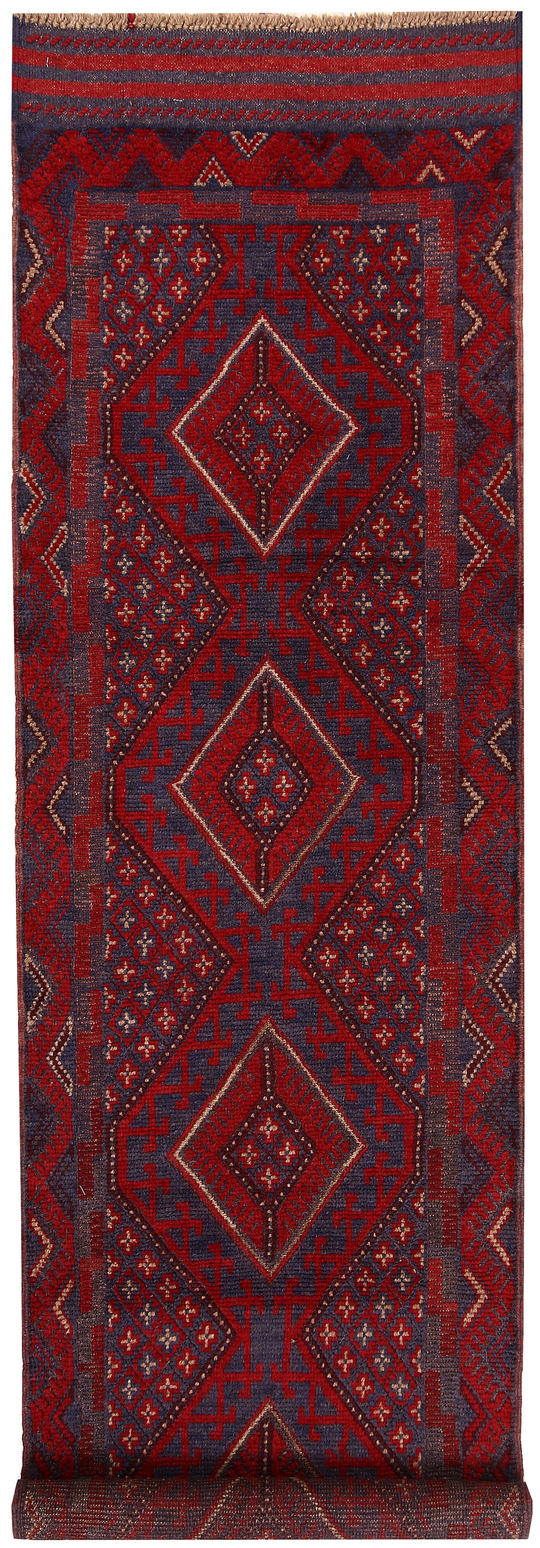 Firebrick Mashwani 2' 1 x 7' 10 - No. 63198 - ALRUG Rug Store