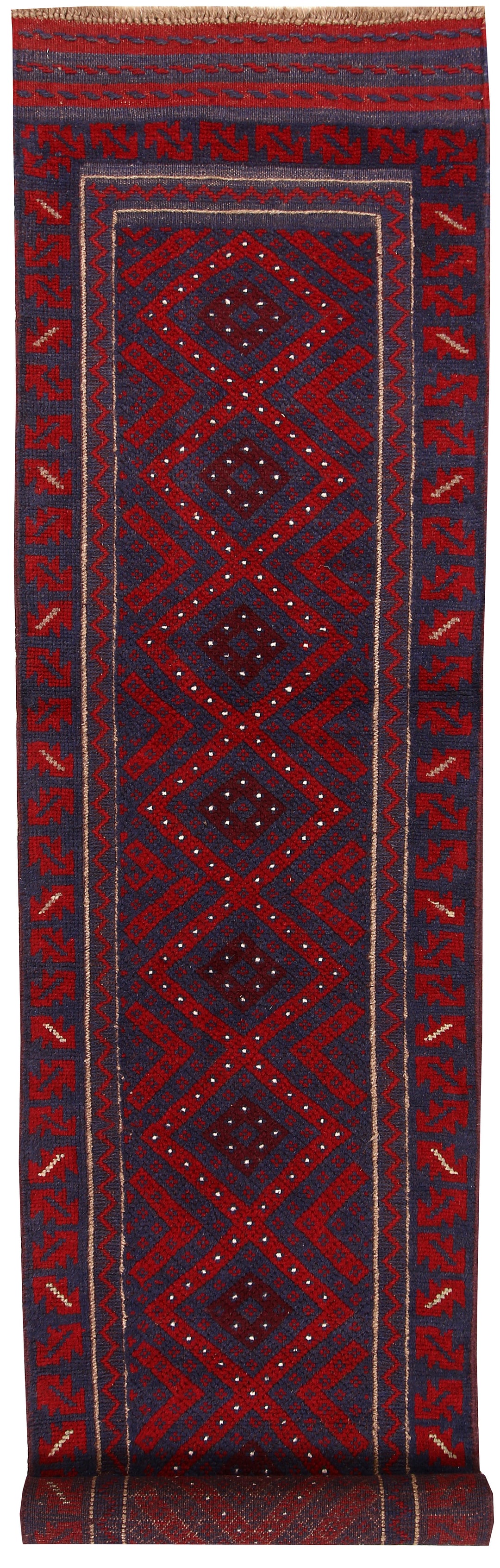 Firebrick Mashwani 1' 11 x 8' - No. 63199 - ALRUG Rug Store