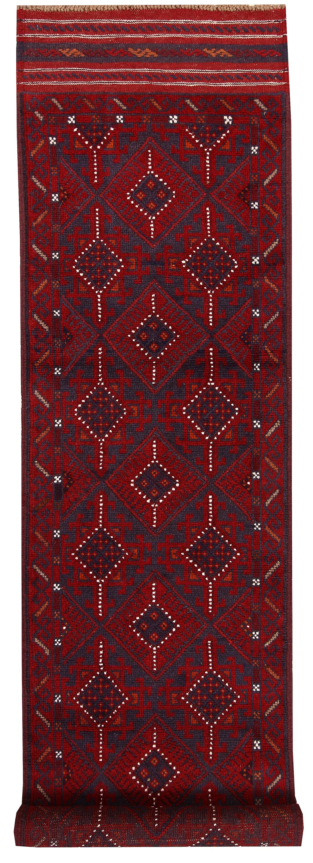 Firebrick Mashwani 2' 1 x 8' 3 - No. 63200 - ALRUG Rug Store
