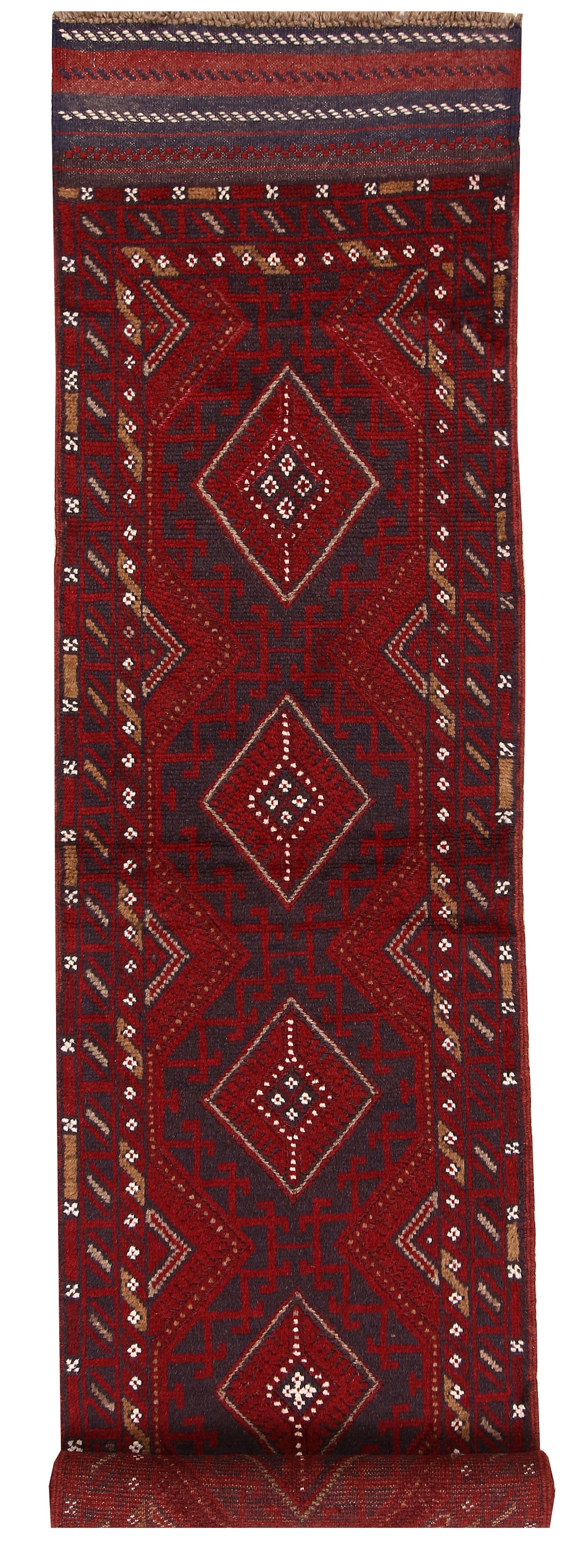 Firebrick Mashwani 2' x 8' 8 - No. 63202 - ALRUG Rug Store