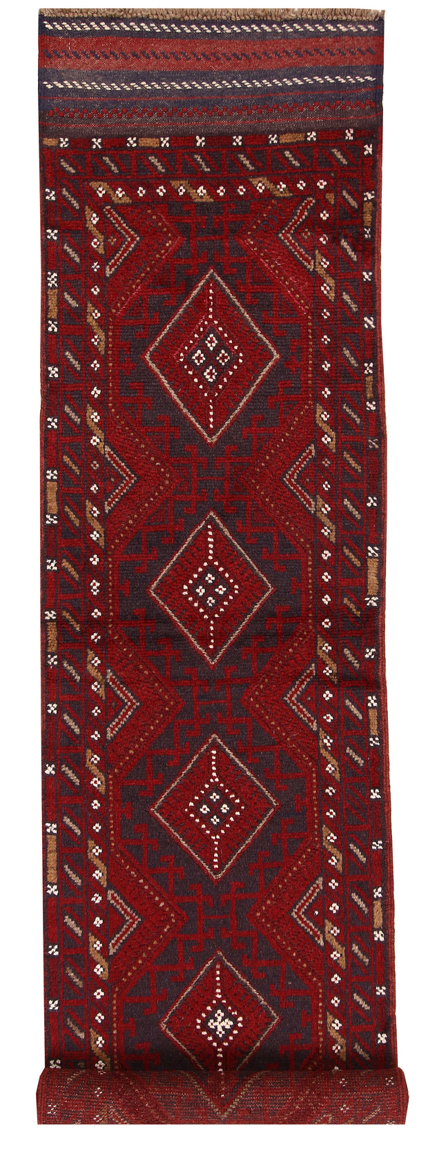 Firebrick Mashwani 2' x 8' 8 - No. 63202 - ALRUG Rug Store