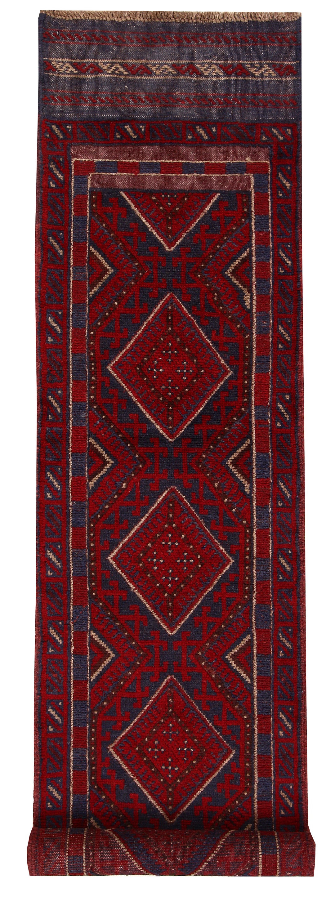 Firebrick Mashwani 2' x 8' 8 - No. 63205 - ALRUG Rug Store