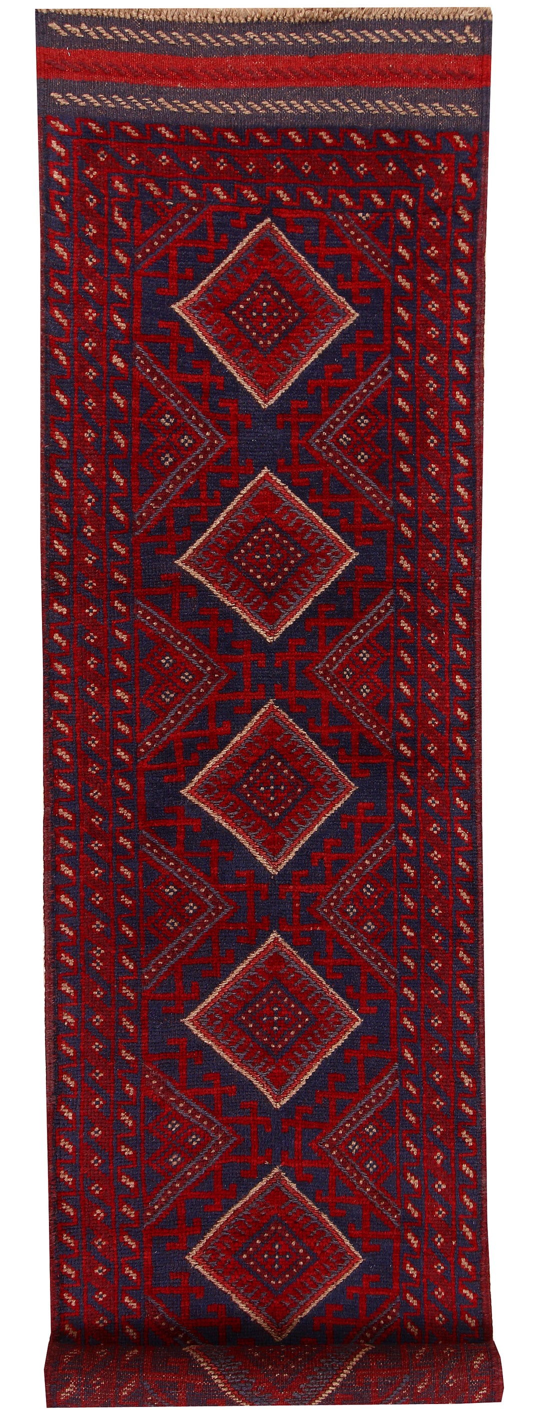 Firebrick Mashwani 2' 1 x 8' 2 - No. 63211 - ALRUG Rug Store