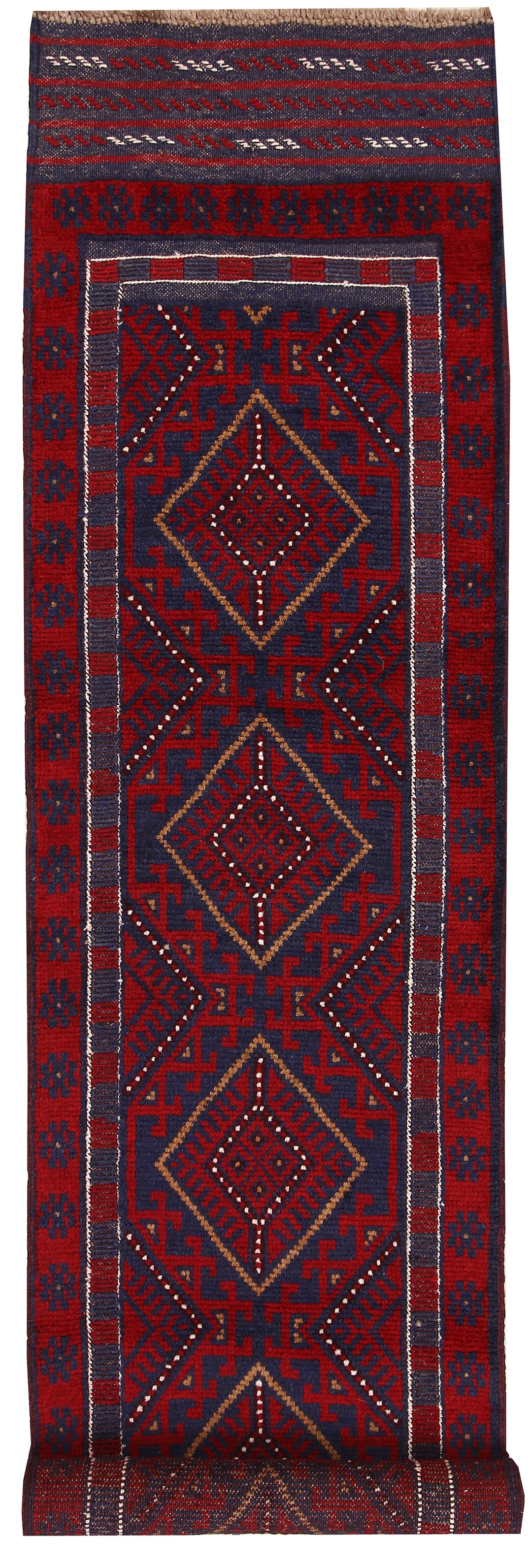 Firebrick Mashwani 2' x 8' 2 - No. 63216 - ALRUG Rug Store