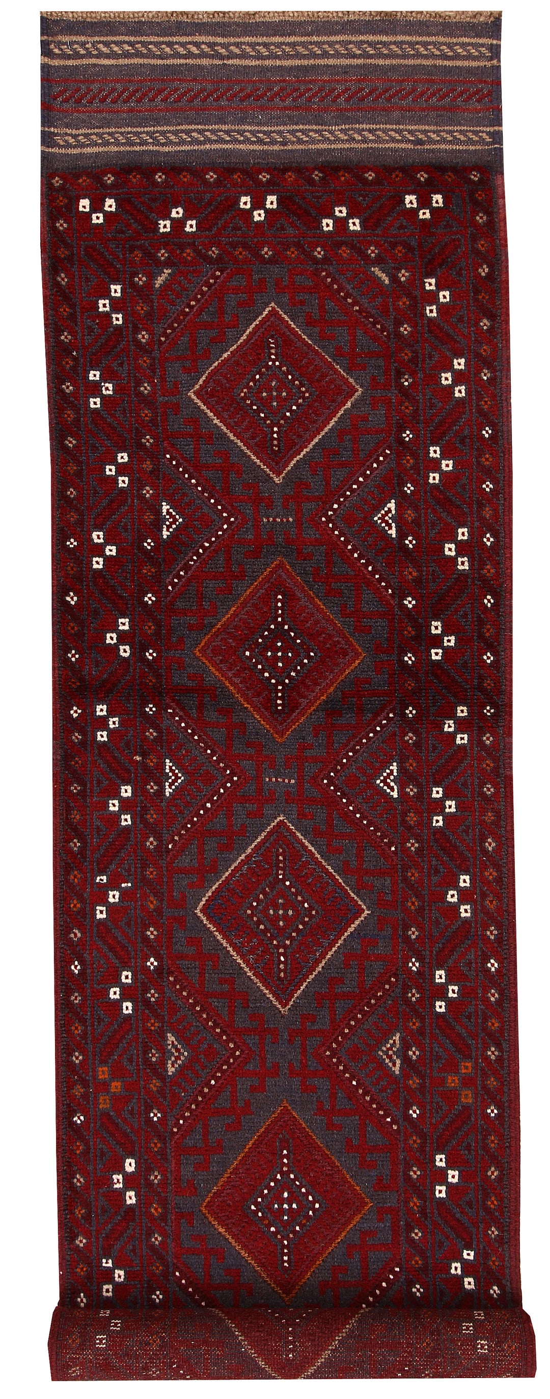 Firebrick Mashwani 2' 1 x 8' 8 - No. 63218 - ALRUG Rug Store