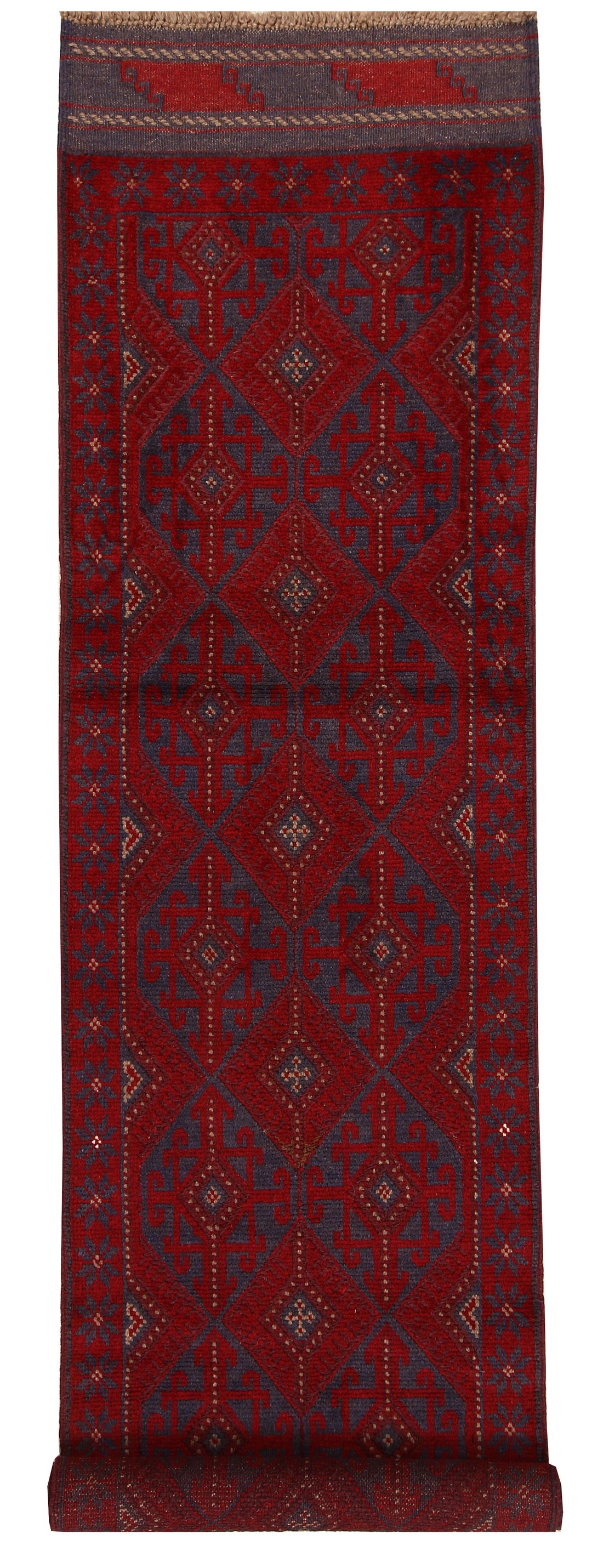 Firebrick Mashwani 2' 1 x 8' 3 - No. 63219 - ALRUG Rug Store