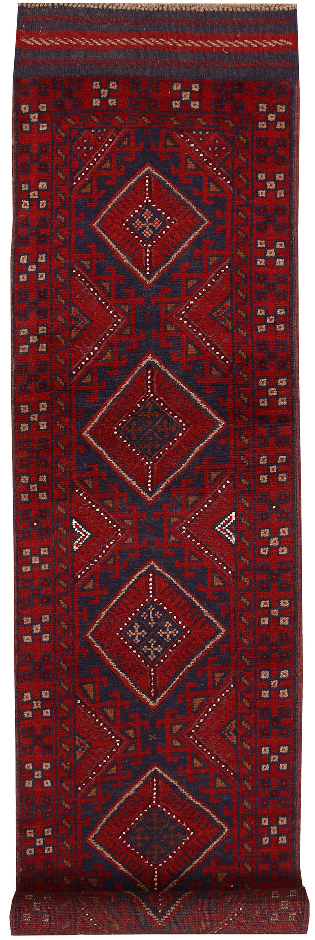 Firebrick Mashwani 2' 1 x 8' 6 - No. 63220 - ALRUG Rug Store