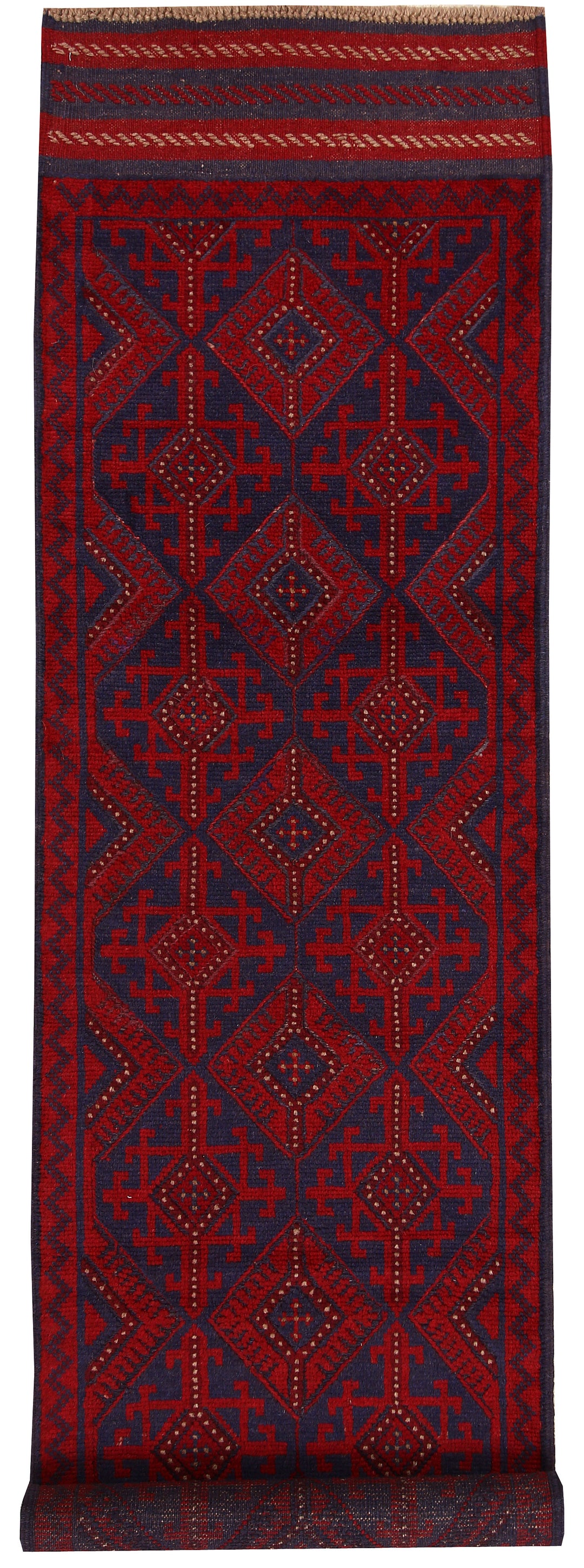 Firebrick Mashwani 2' 2 x 8' 3 - No. 63222 - ALRUG Rug Store