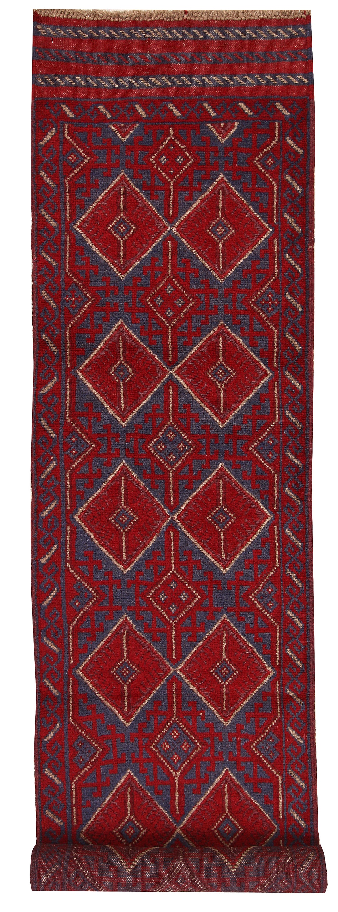 Firebrick Mashwani 2' 1 x 8' 4 - No. 63228 - ALRUG Rug Store