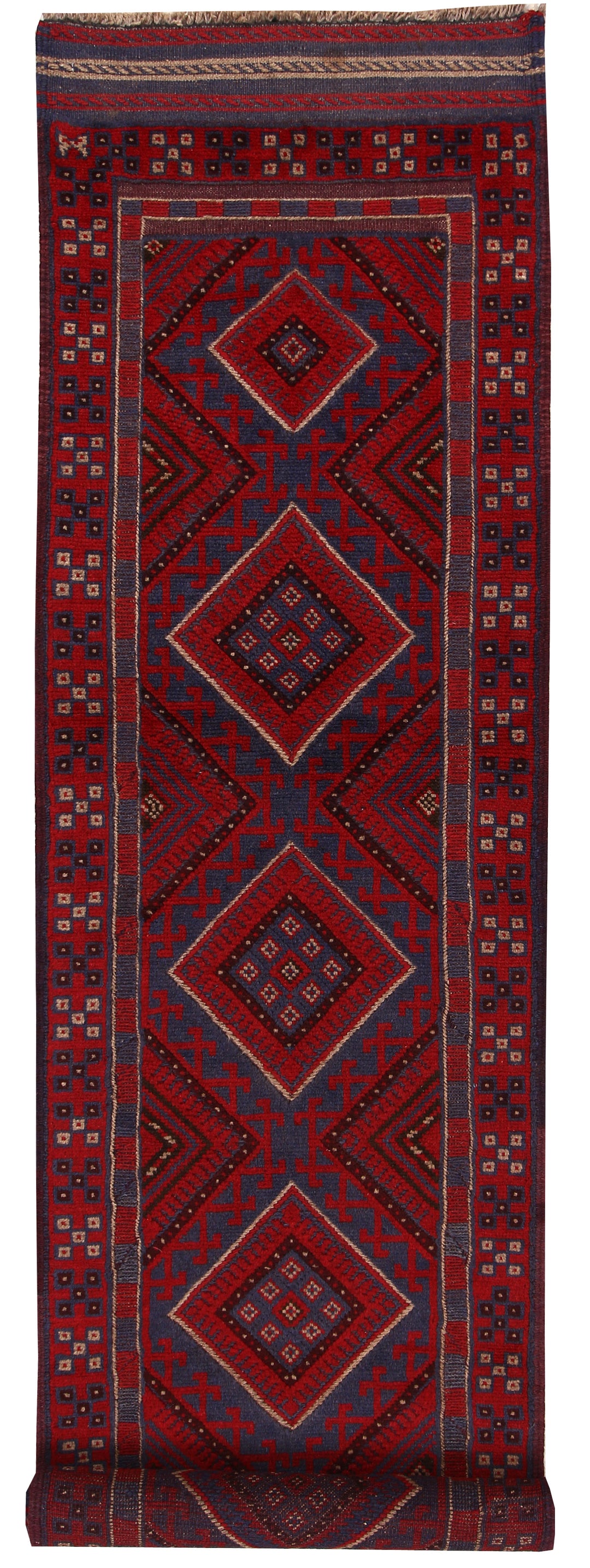 Firebrick Mashwani 2' 2 x 8' 2 - No. 63229 - ALRUG Rug Store