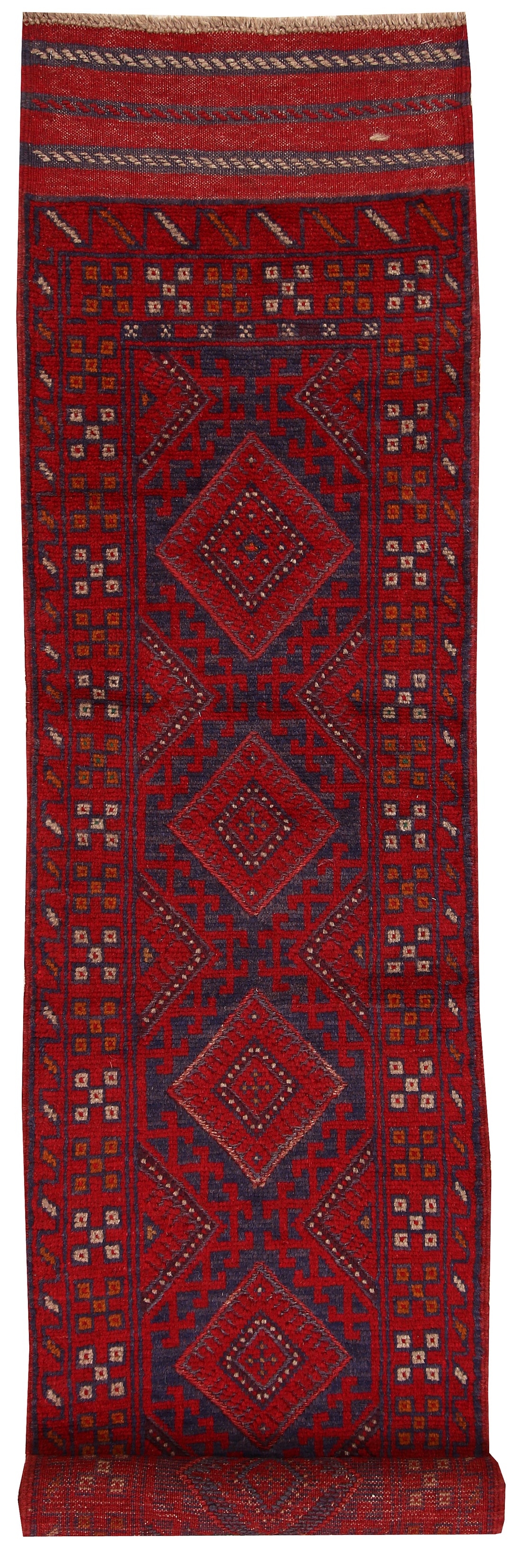 Firebrick Mashwani 2' x 8' 4 - No. 63230 - ALRUG Rug Store
