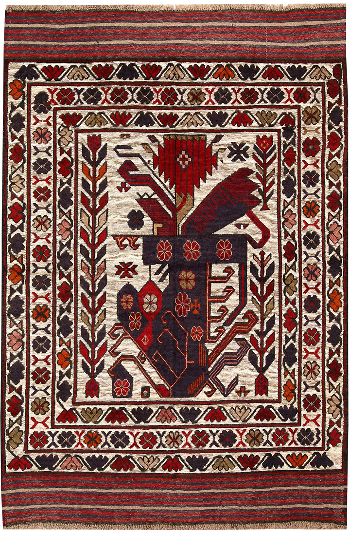 Blanched Almond Barjasta 4' 1 x 6' - No. 63234 - ALRUG Rug Store