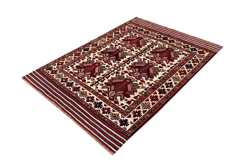 Blanched Almond Barjasta 4' 3 x 5' 11 - No. 63236 - ALRUG Rug Store