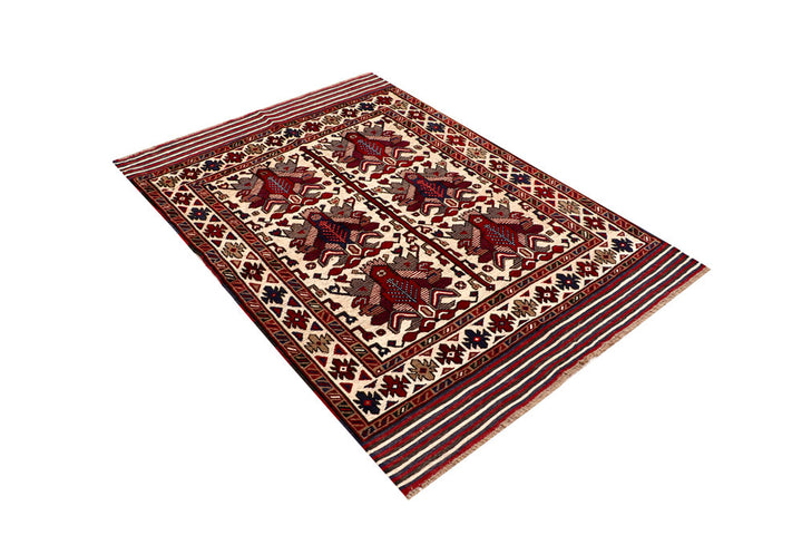 Blanched Almond Barjasta 4' 3 x 5' 11 - No. 63236 - ALRUG Rug Store