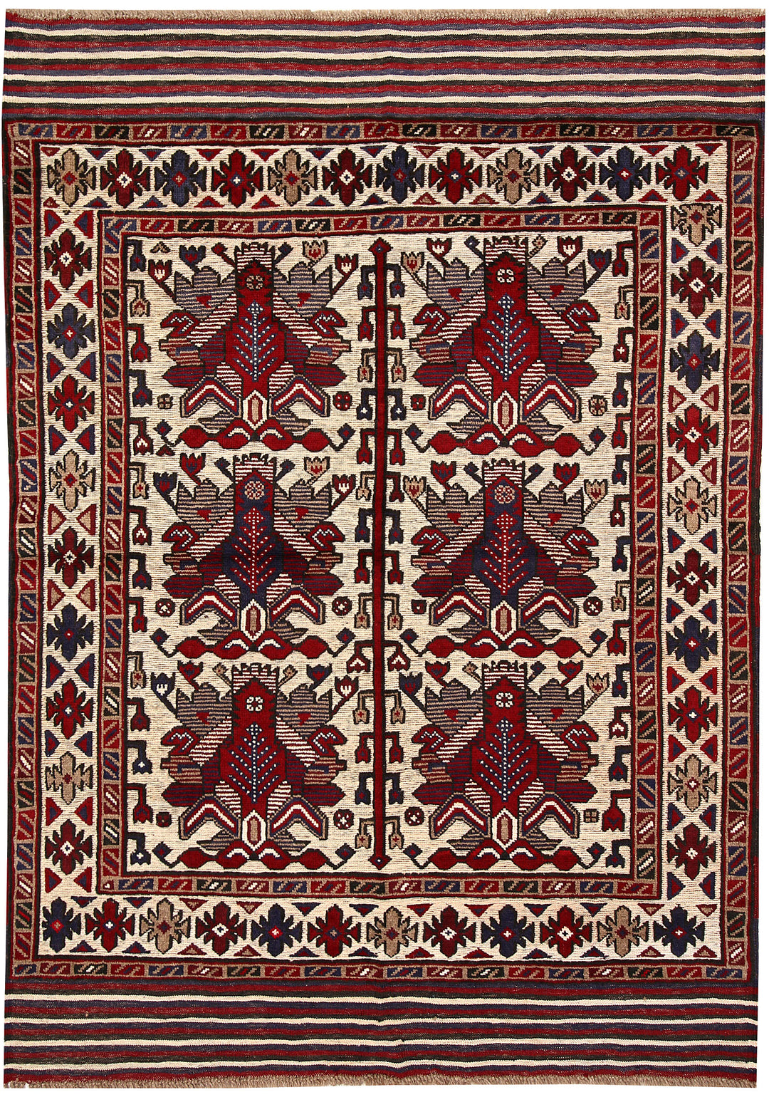 Blanched Almond Barjasta 4' 3 x 5' 11 - No. 63236 - ALRUG Rug Store