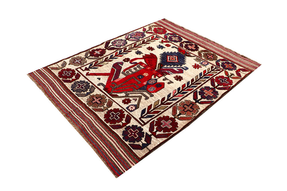 Bisque Barjasta 4' 4 x 5' 8 - No. 63238 - ALRUG Rug Store