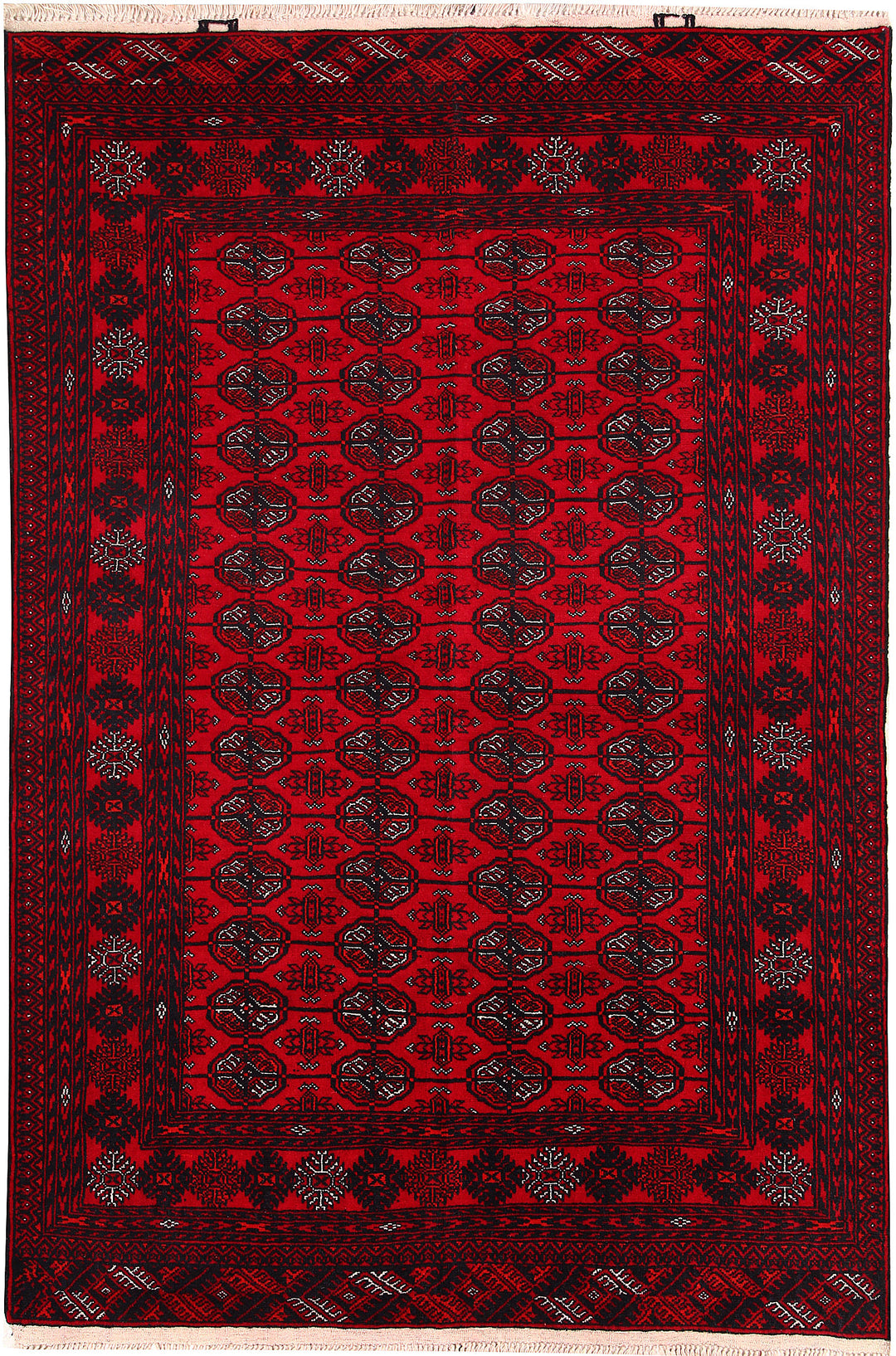 Dark Red Bokhara 4' x 5' 11 - No. 63285 - ALRUG Rug Store
