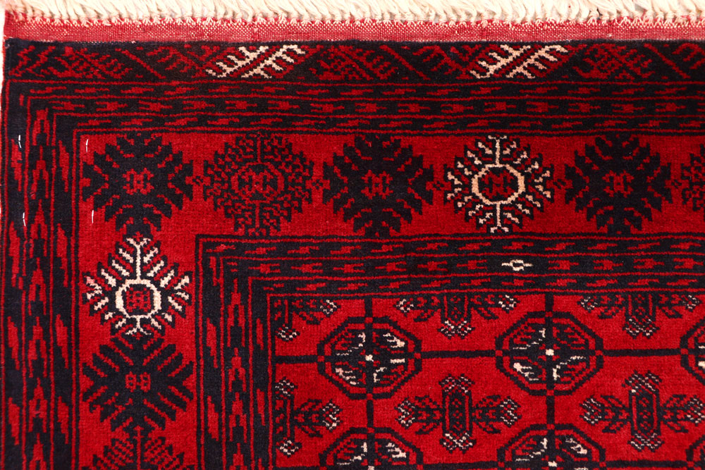 Dark Red Bokhara 2' 8 x 6' 2 - No. 63297 - ALRUG Rug Store