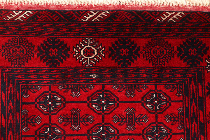 Dark Red Bokhara 2' 8 x 6' 2 - No. 63297 - ALRUG Rug Store