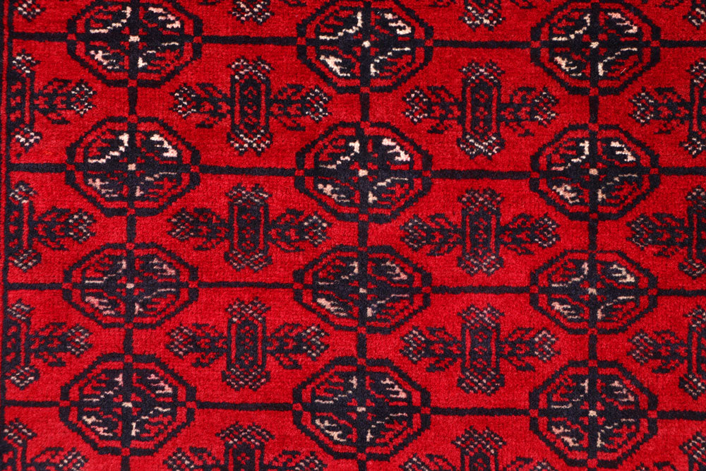 Dark Red Bokhara 2' 8 x 6' 2 - No. 63297 - ALRUG Rug Store