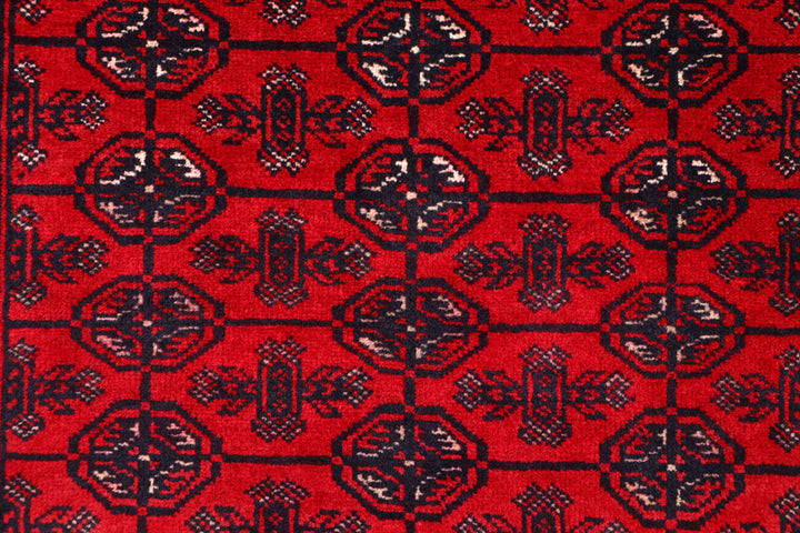 Dark Red Bokhara 2' 8 x 6' 2 - No. 63297 - ALRUG Rug Store