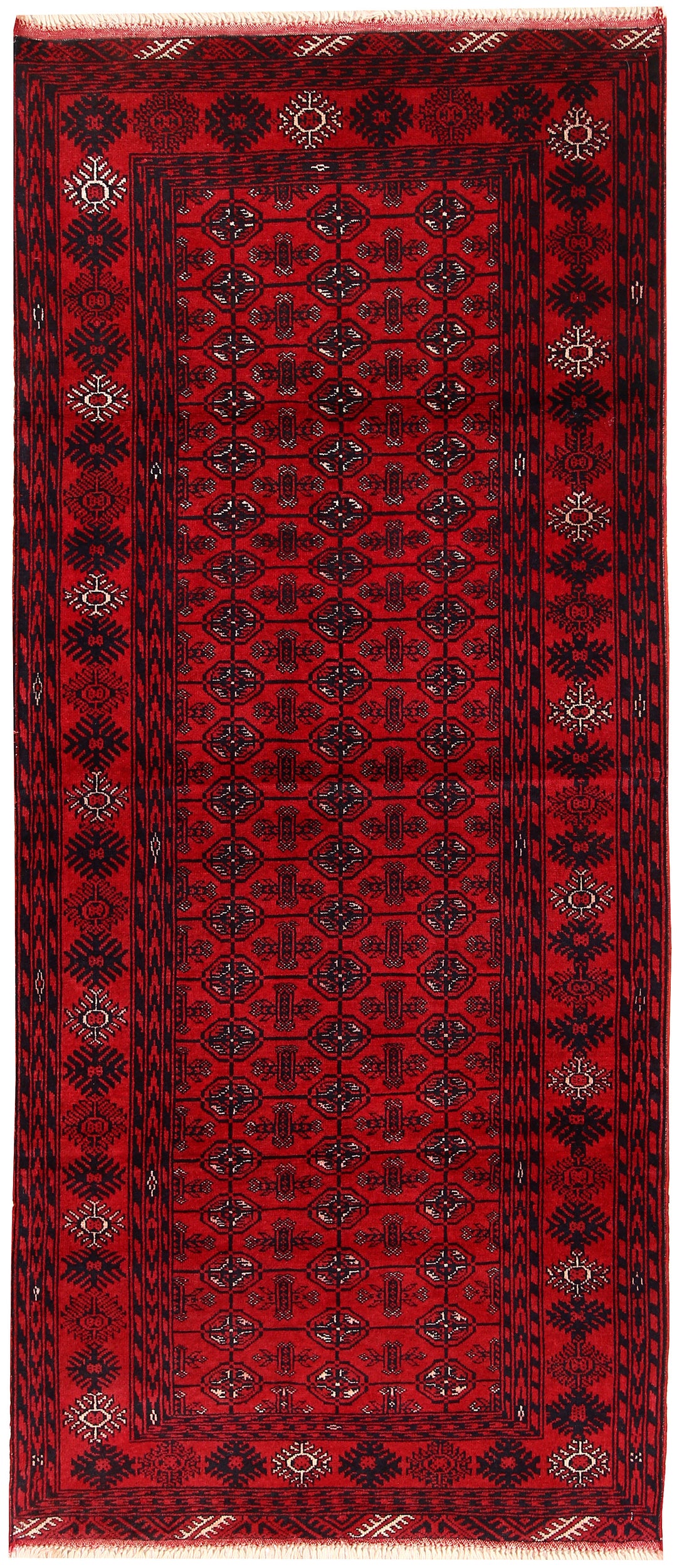 Dark Red Bokhara 2' 8 x 6' 2 - No. 63297 - ALRUG Rug Store