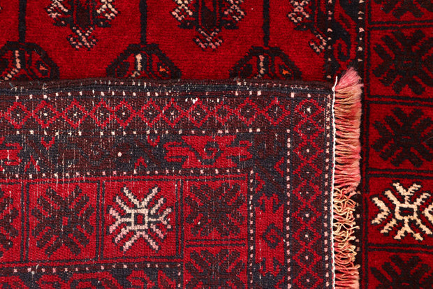 Dark Red Bokhara 2' 4 x 6' - No. 63298 - ALRUG Rug Store