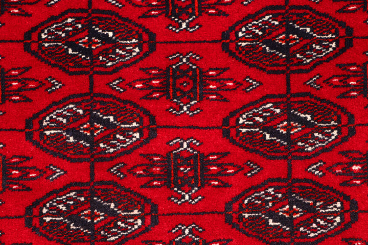 Dark Red Bokhara 2' 7 x 6' 1 - No. 63299 - ALRUG Rug Store